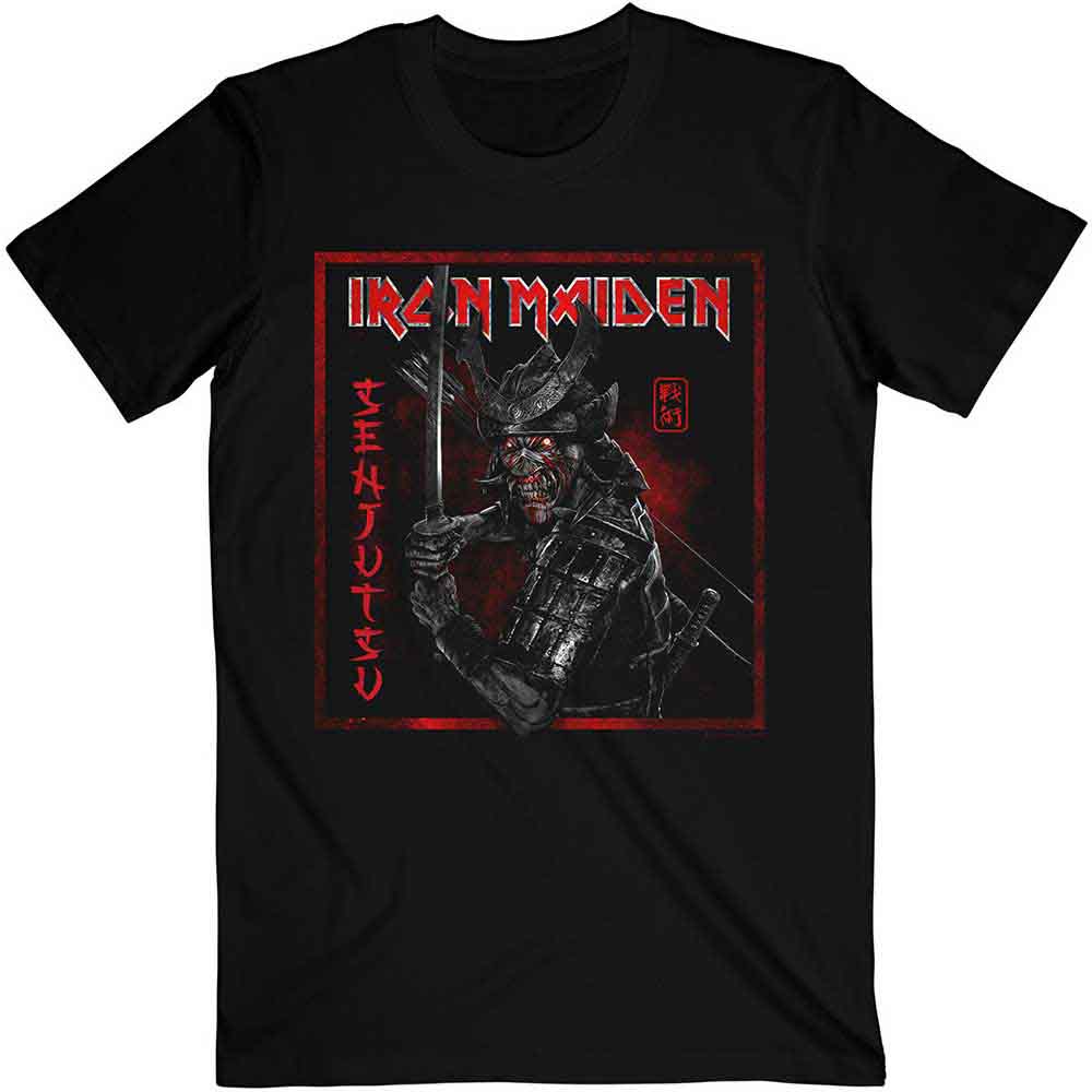 Iron Maiden Unisex T-Shirt: Senjutsu Cover