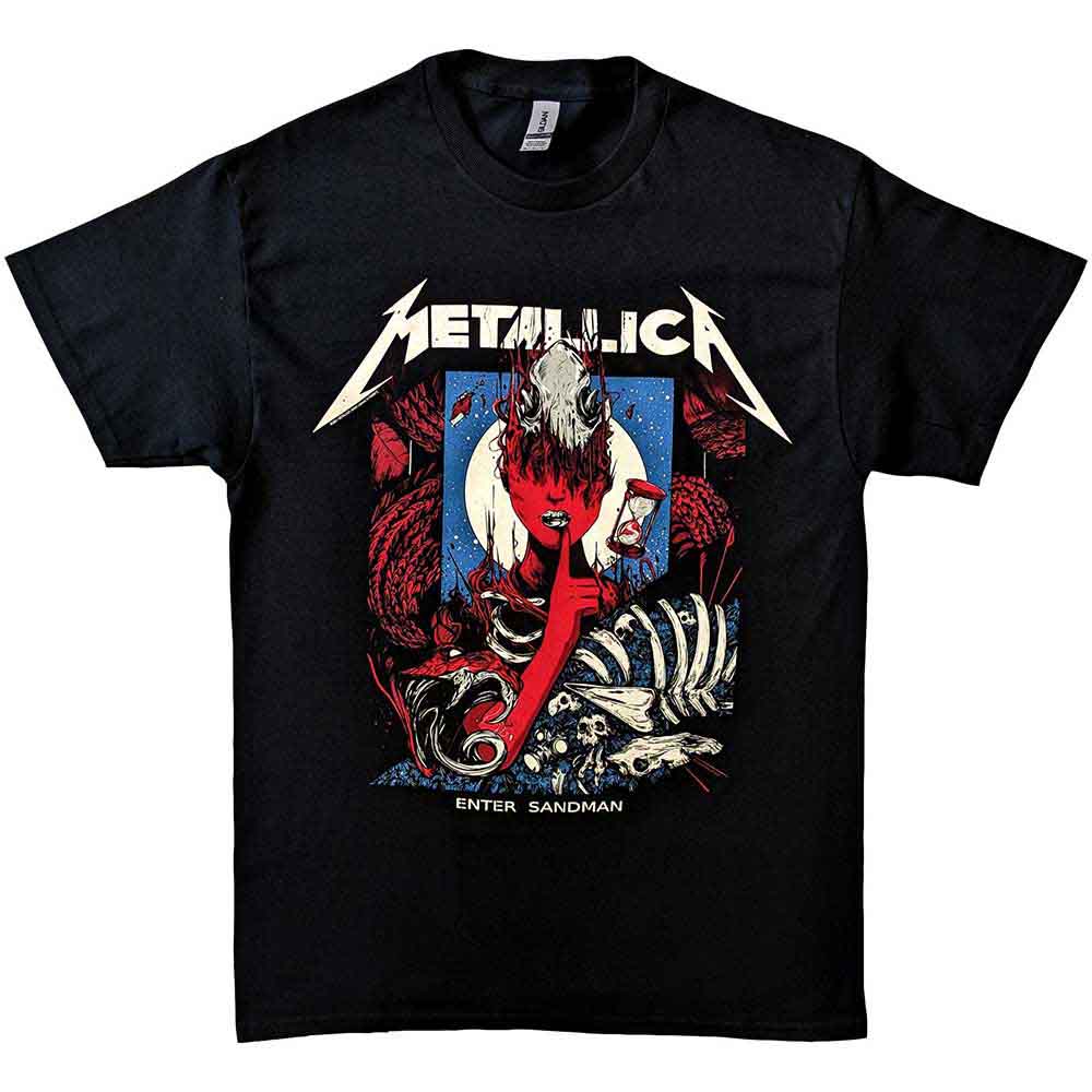 Metallica Unisex T-Shirt: Enter Sandman